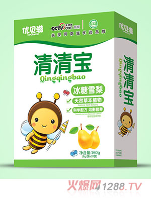 優貝滋冰糖雪清清寶盒裝