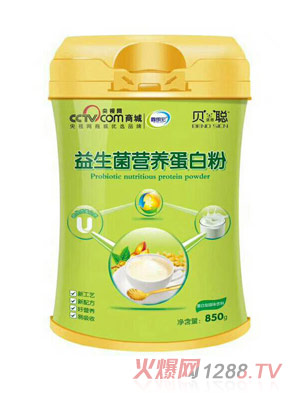 貝諾思聰益生菌營養蛋白粉罐裝