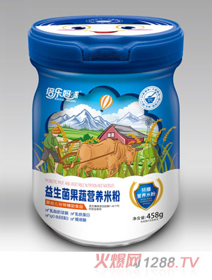 倍樂媽咪益生菌果蔬特膳營養米粉