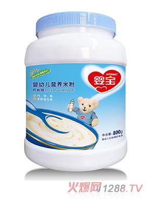 嬰寶嬰幼兒營養米粉 鈣鐵鋅800g