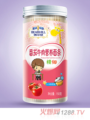 博爾慧營養面條 番茄牛肉