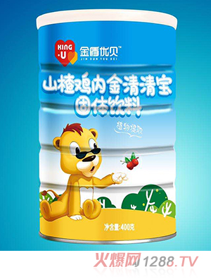 金盾優貝山楂雞內金清清寶