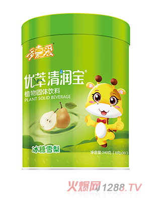 多嘉愛優(yōu)萃清潤(rùn)寶冰糖雪梨草莓菊花多種口味全國(guó)招商代理