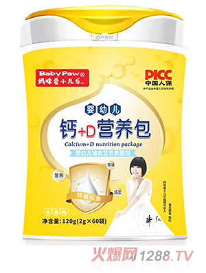 媽咪愛小兒樂®鈣+D營養包